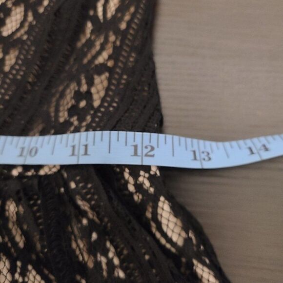 Moulinette Soeurs Myrna Black Lace A-line Sleeveless Dress XS - Picture 10 of 14